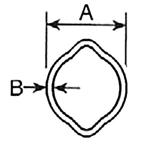 Aftermarket Inner Profile Tube 39 Long Fits John Deere Rotary Cutter 1018 W38384